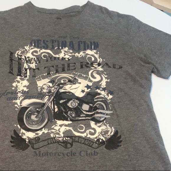 Royal Class Gray Graphic Tee - Picture 9 of 10